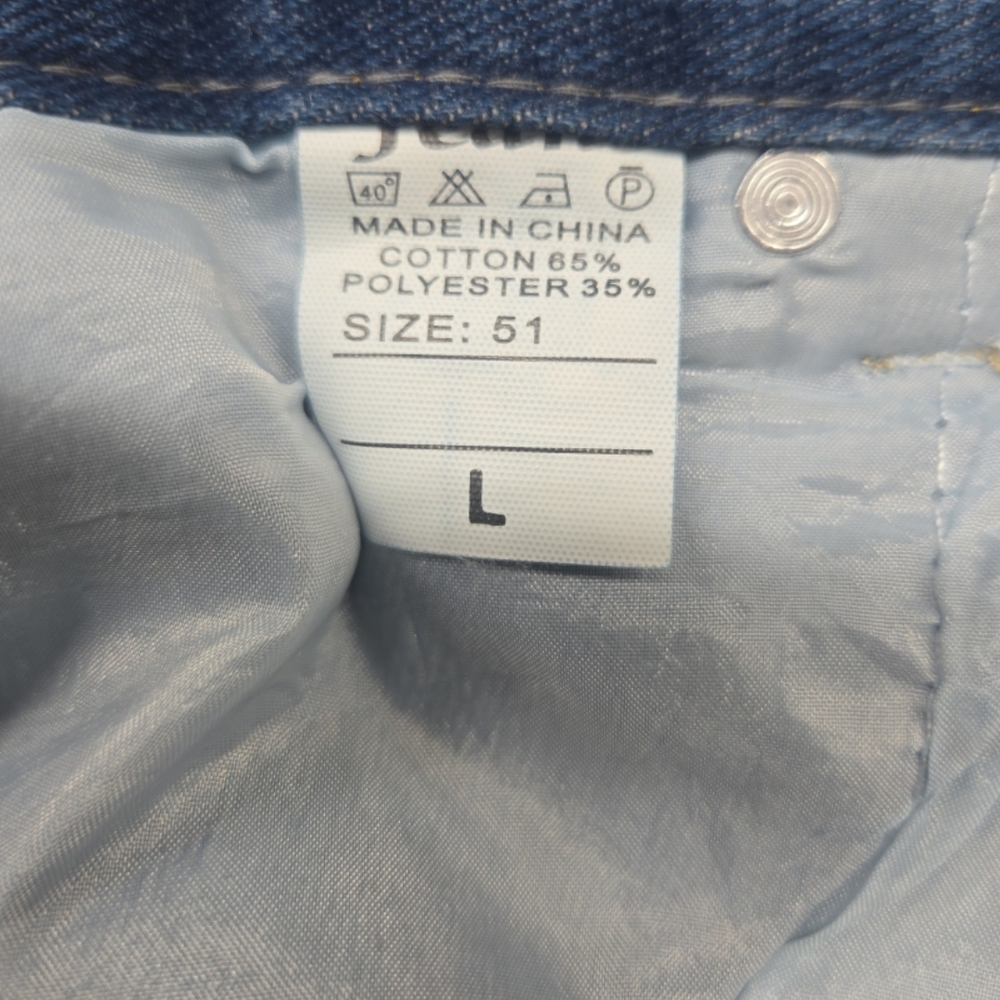 Denim Ripped & Distressed Jean Button-fly Shorts - Picture 5 of 5
